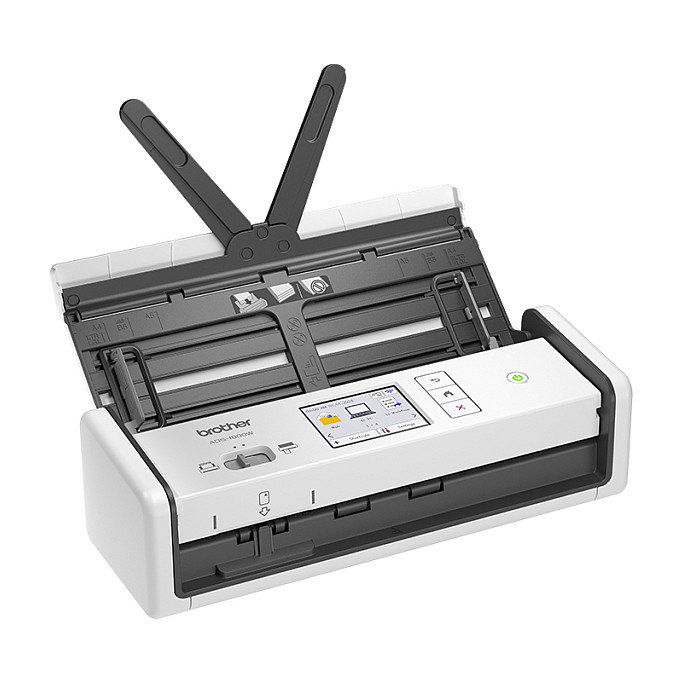 Brother ADS-1800W Escáner de sobremesa compacto con WiFi y ADF