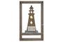 DKD Home Decor Decoración de Pared LED MDF 30x8x50 (Surtido de 2 unidades)