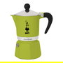 Bialetti RAINBOW 3TZ grn - Cafetera Italiana de Espresso, 3 Tazas, Color Verde