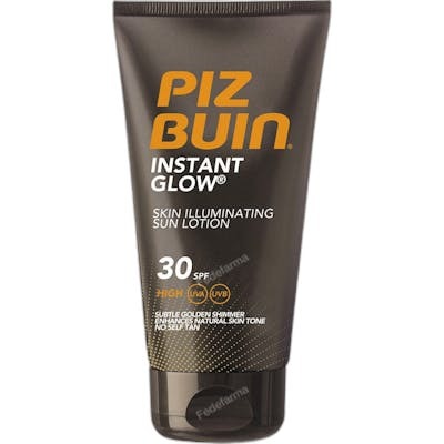 Pizbuin Instant Glow SPF 30 Loción Solar Iluminadora