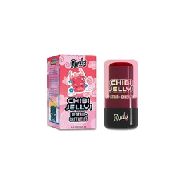 Rude Cosmetics Chibi Jelly Bálsamo para Labios y Mejillas 2 en 1 Sakura