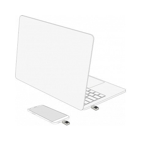 DeLOCK Mini USB 5Gbps USB-C Lápiz de Memoria 32GB USB 3.2 Gen 1, 140 MB/s, Carcasa Metal, Plata, Sin Tapa