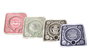 DKD Home Decor Soporte Incienso Indio Aluminio Azul Verde Jade Hamsa Mandala Lunas 9.5 x 1 x 9.5 cm (8 Unidades)
