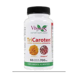 VBYOTICS Tricaroten 700 mg 60 perlas - Suplemento de carotenoides