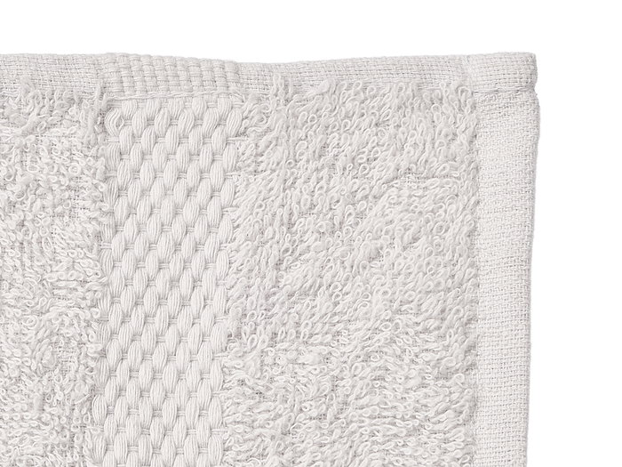 Berilo Toalla Lisa 50x90 cm, Gris Claro, 80% Algodón 20% Poliéster (Set de 24)