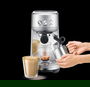 Sage SES450BSS4EEU1 Cafetera Bambino™ Resultados Nivel Barista, Texturizado de Leche