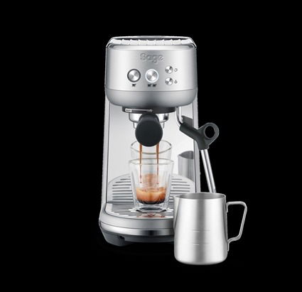 Sage SES450BSS4EEU1 Cafetera Bambino™ Resultados Nivel Barista, Texturizado de Leche