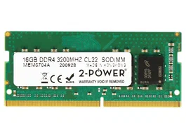 2-power Memoria SODIMM 16GB DDR4 3200MHz CL22 MEM5704A