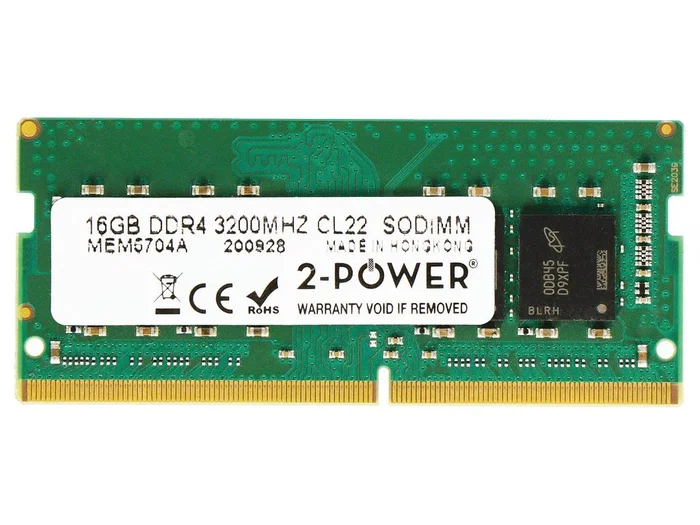 2-power Memoria SODIMM 16GB DDR4 3200MHz CL22 MEM5704A 2-power Memoria SODIMM 16GB DDR4 3200MHz CL22 MEM5704A