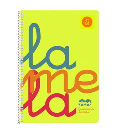 Lamela Bloc Tapa Polipropileno 4º 80H Cuadrovia 2,5 Mm Amarillo (Set de 5)