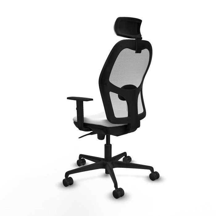 PIQUERAS Y CRESPO Silla de oficina Jorquera con mecanismo Sincro en Blanco PIQUERAS Y CRESPO Silla de oficina Jorquera con mecanismo Sincro en Blanco