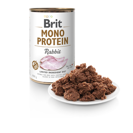 Brit Mono Protein con Conejo 6 Latas de 400g