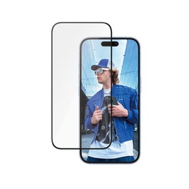 PanzerGlass Ceramic Screen Protector Ultra-Wide Fit para iPhone 16/15