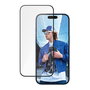 PanzerGlass Protector de Pantalla Ceramic iPhone 16 / 15 UWF con EasyAligner, Resistente a Rayones y Golpes, Aplicación en Seco, Incluye Bandeja de Instalación, 1 Unidad