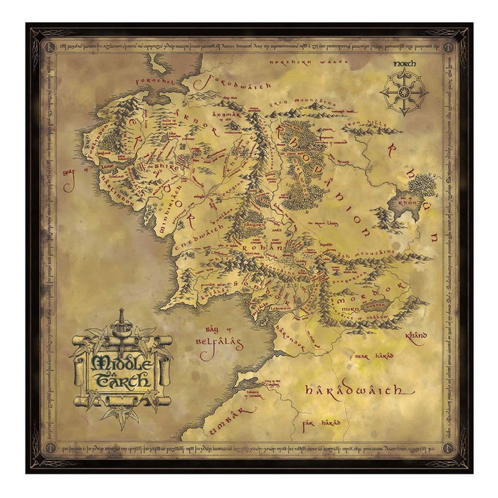 El Señor de los Anillos Puzzle Middle Earth (1000 piezas) El Señor de los Anillos Puzzle Middle Earth (1000 piezas)