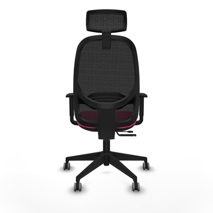 PIQUERAS Y CRESPO Silla de oficina Cilanco Rosa y Negro PIQUERAS Y CRESPO Silla de oficina Cilanco Rosa y Negro