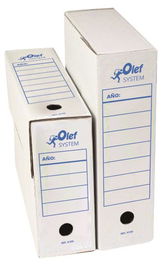 Caja Archivo Definitivo Olef Carton Fº Prolongado 115Mm (Set de 50)