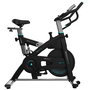 Cecotec Bicicleta de ejercicio DrumFit Indoor 24000 Race Sprint con volante de inercia de 24 kg y conexión Kinomap