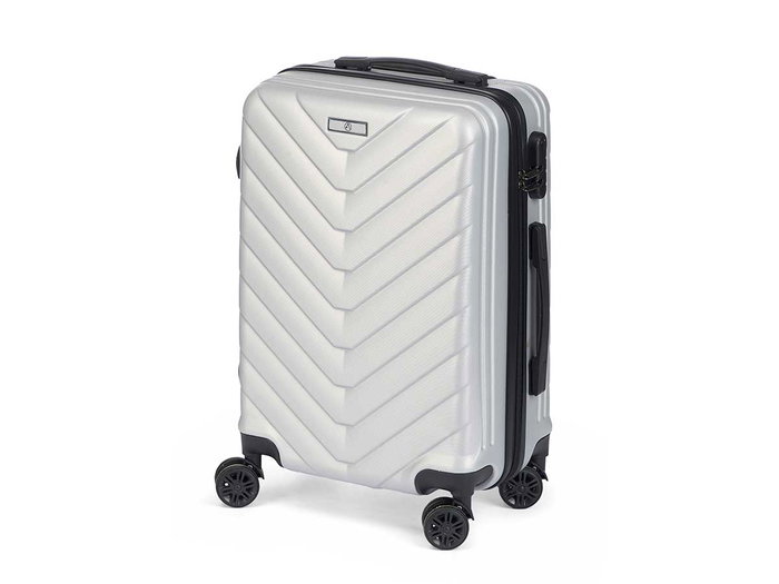 Arte Regal Maleta Cabina Escama ABS Gris Claro 38 x 57 x 23 cm