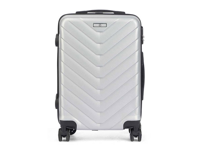 Arte Regal Maleta Cabina Escama ABS Gris Claro 38 x 57 x 23 cm