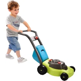 Ecoiffier 4280 Cortacésped Grande Juguete con Arrancador de Sonajero y Botón de 3 Posiciones