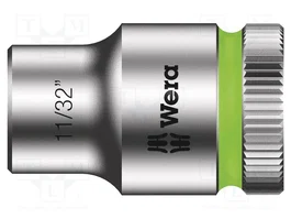 WERA Vaso HEX 11/32 3/8 29mm de 6 ángulos