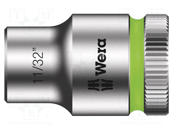 WERA Vaso HEX 11/32 3/8 29mm de 6 ángulos WERA Vaso HEX 11/32 3/8 29mm de 6 ángulos