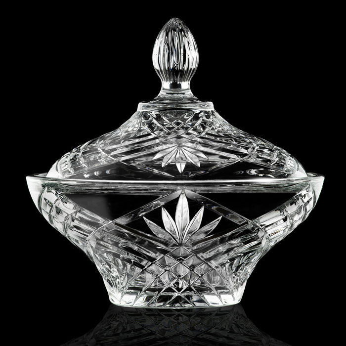 Rcr Cristalleria IT Bombonera Caja Melodia Diametro 18 cm