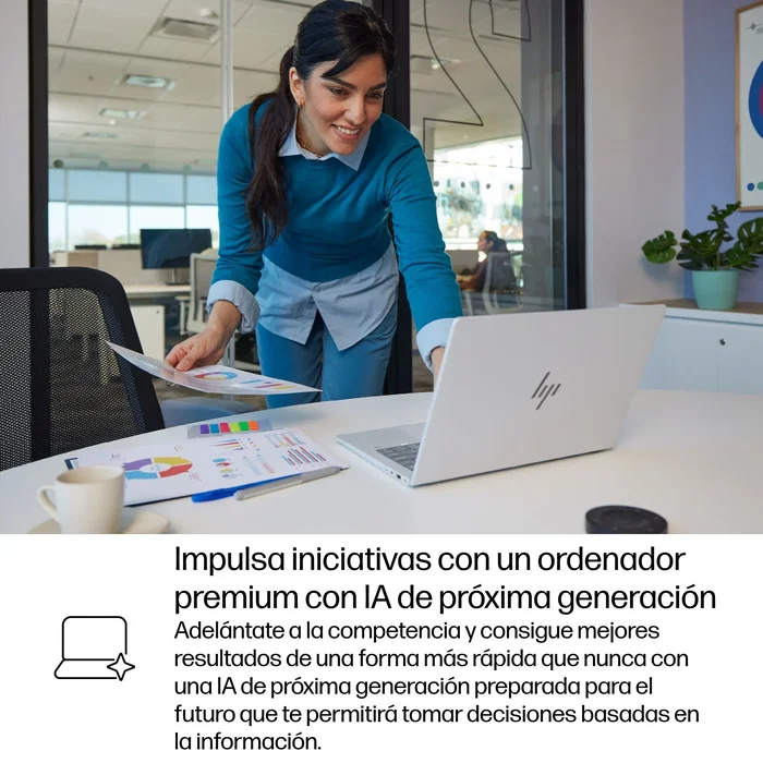 HP EliteBook X G1i 14 pulgadas Intel Core Ultra 5 226V 16GB 512GB SSD Plata HP EliteBook X G1i 14 pulgadas Intel Core Ultra 5 226V 16GB 512GB SSD Plata