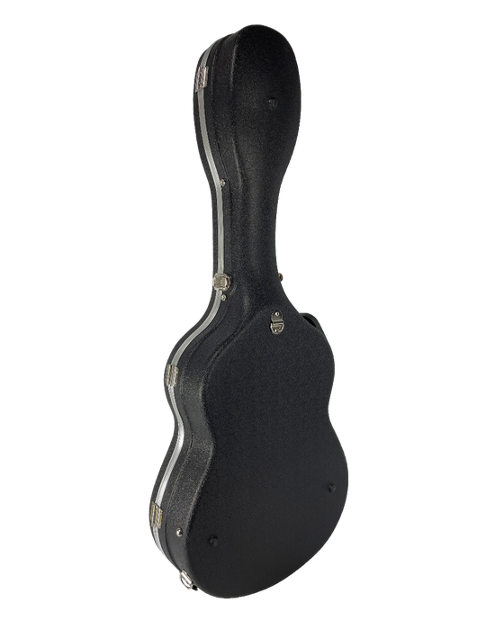 Estuche Ek para Guitarra Clásica de Abs y Carbono Negro