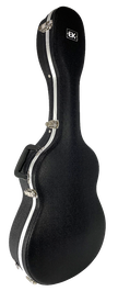Estuche Ek para Guitarra Clásica de Abs y Carbono Negro