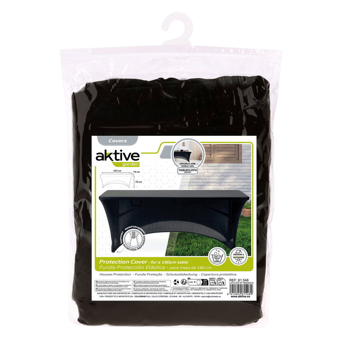 AKTIVE Funda Protectora de Mesa de Poliéster