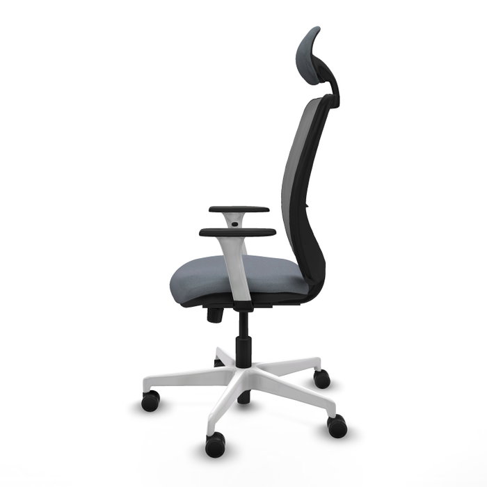 PIQUERAS Y CRESPO Silla de oficina Zulema Gris con mecanismo Sincro PIQUERAS Y CRESPO Silla de oficina Zulema Gris con mecanismo Sincro
