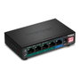 Trendnet TPE-TG51G Switch Gigabit PoE+ de 5 Puertos