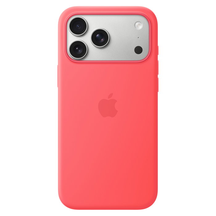 Apple Funda de silicona con MagSafe para iPhone 17 Pro Max - Rojo Guayaba Intenso