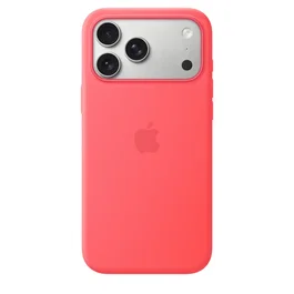 Apple Funda de silicona con MagSafe para iPhone 17 Pro Max - Rojo Guayaba Intenso