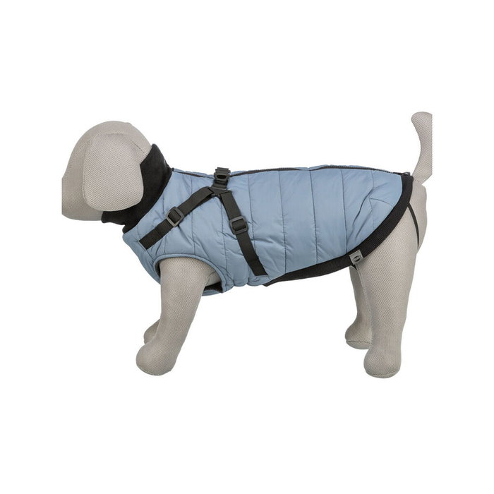 Abrigo para Perro Trixie Azul Gris S