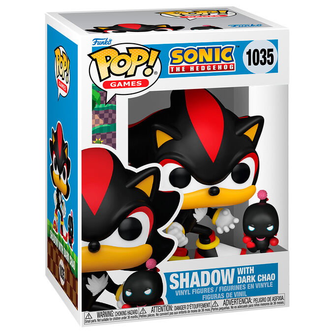 Funko Pop! & Buddy Sonic the Hedgehog: Shadow con Dark Chao
