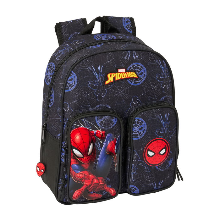 Mochila Escolar Spider-Man Attack Negro 27 x 33 x 10 cm Mochila Escolar Spider-Man Attack Negro 27 x 33 x 10 cm