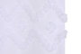 DKD Home Decor Coord cama 1c24 Cortina Boho Blanco 260 x 140 cm (2 Unidades)