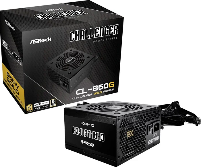 ASRock Challenger CL-850G 850 W ATX 80 PLUS Gold Negro