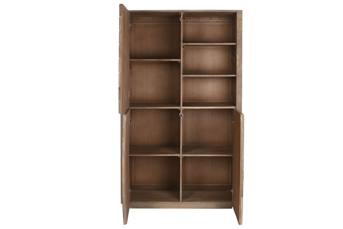 DKD Home Decor Estanteria Natural 45 x 180 x 110 cm