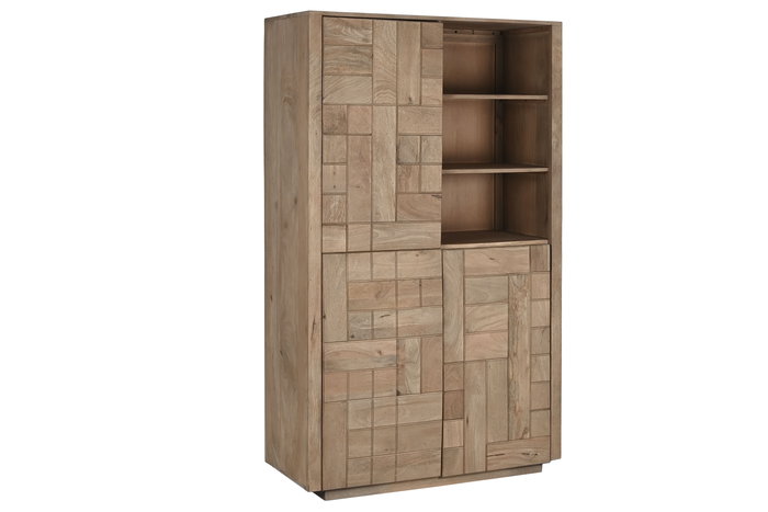 DKD Home Decor Estanteria Natural 45 x 180 x 110 cm