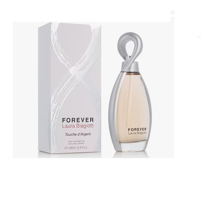 Laura Biagiotti Forever Touche D'Argent Eau de Parfum para Mujer, 100 mL Laura Biagiotti Forever Touche D'Argent Eau de Parfum para Mujer, 100 mL