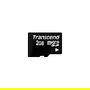 Transcend TS2GUSD Tarjeta MicroSD de 2GB con Velocidades de Lectura/Escritura de 20/13 MB/s