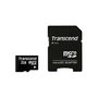 Transcend Tarjeta de memoria microSD TS2GUSD de 2 GB con adaptador SD