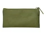 Liderpapel Estuche portatodo plano ancho verde militar