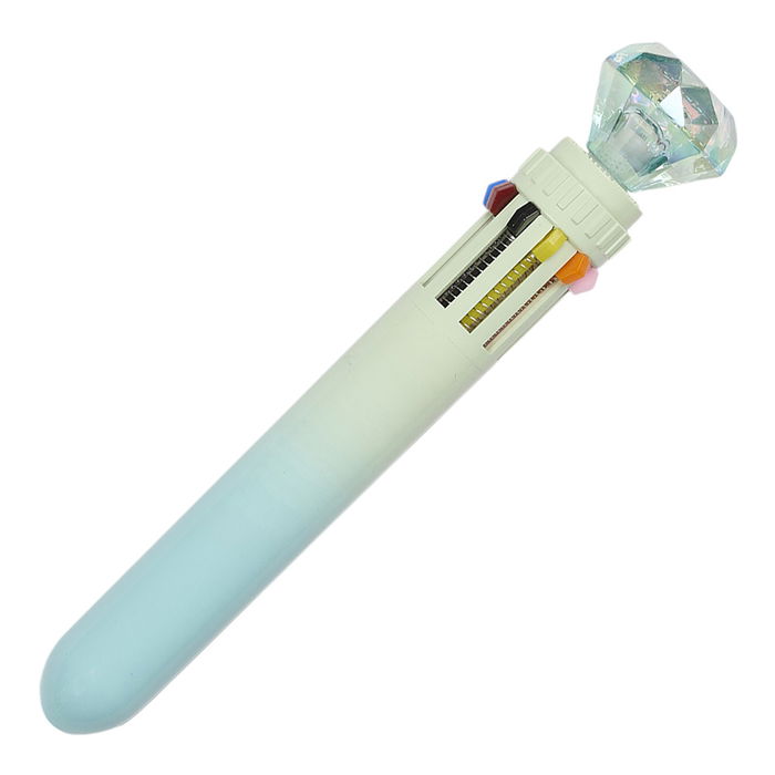 The Concept Factory Bolígrafo 10 Colores My Funny Papet Kawaii Diamante Unicornio Pezuña Conejo