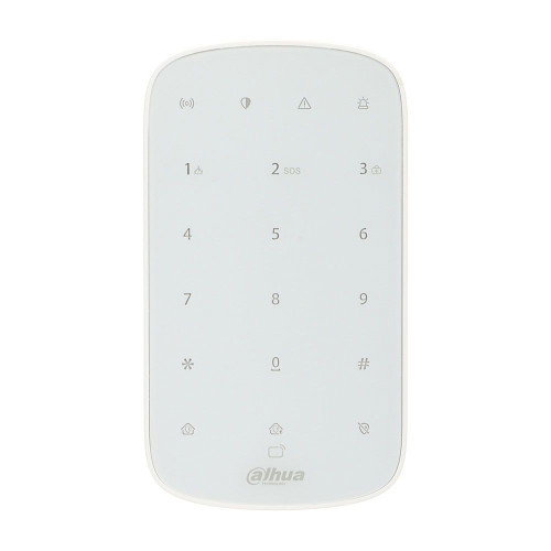 Dahua Teclado Inalámbrico para Alarma DHI-ARK30T-W2(868) Blanco