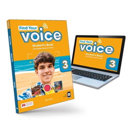 MACMILLAN, FIND YOUR VOICE 3 Sb ePk